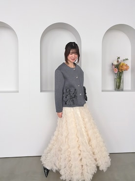 「MERAKI（メラキ）のアイテム」を使った、あすchanさん（レディース・157cm）の春コーディネート