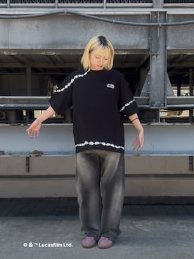 「tk.TAKEO KIKUCHI」｜tkishiiaoiさん（レディース・157cm）の夏コーディネート