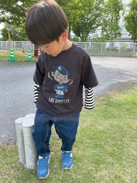 haru♡坊さん（キッズ・100cm）の春コーディネート