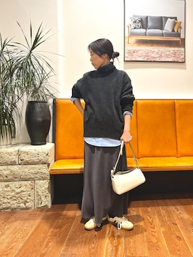 ASADAさん（レディース・160cm）の冬コーディネート