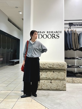 「アイテム（シューズ）」を使った、ASADAさん（レディース・160cm）の秋コーディネート