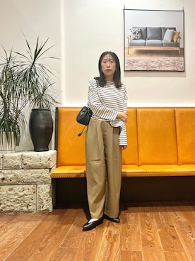 ASADAさん（骨格ウェーブ・レディース・160cm）の秋コーディネート