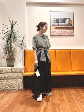 ASADAさん(レディース・160cm)の夏コーディネート
