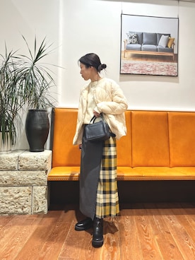 「アーバンリサーチドアーズ」｜ASADAさん（レディース・160cm）の冬コーディネート