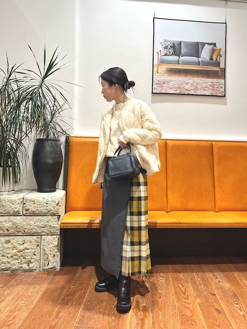 セール】『別注』O'NEIL OF DUBLIN×DOORS COMBI QUILT SKIRT（スカート
