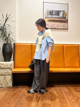 「adidas（アディダス）のadidas　TOKYO W（スニーカー）」を使った、ASADAさん（レディース・160cm）の秋コーディネート