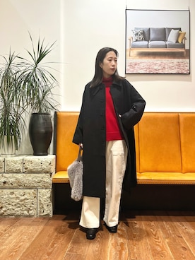 「アイテム（テーラードジャケット）」を使った、ASADAさん（レディース・160cm）の秋コーディネート