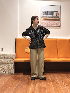 「URBAN RESEARCH DOORS（アーバンリサーチドアーズ）のOn　CLOUD 6（スニーカー、ブラック系）」を使った、ASADAさん（レディース・160cm）の春コーディネート