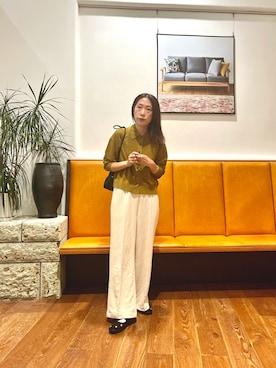 「アイテム（スニーカー）」を使った、浅田　歩さん（レディース・160cm・30代）の夏コーディネート