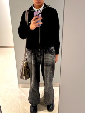 「アイテム（バッグ）」を使った、tmさん（メンズ・178cm・10代）の秋コーディネート