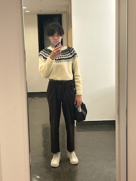 「アイテム（バッグ）」を使った、tomoki0119さん（メンズ・178cm・10代）の秋コーディネート