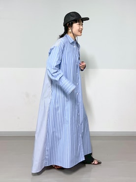 「アイテム（ワンピース/ドレス）」を使った、kinoさん（レディース・152cm・30代）の秋コーディネート