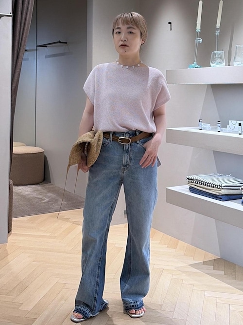 COTTON USAセミフレアデニム 4（デニムパンツ）｜SALON adam et rope