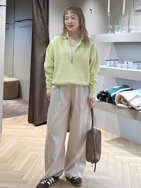 kinoさん（レディース・152cm）の冬コーディネート