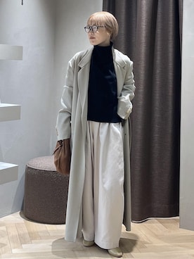 「アイテム（パンプス）」を使った、kinoさん（レディース・152cm・40代）の秋コーディネート