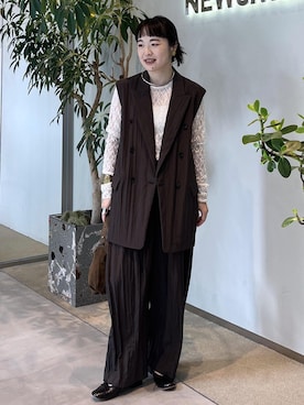 「アイテム（バレエシューズ）」を使った、kinoさん（レディース・152cm・40代）の夏コーディネート