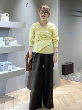 「アイテム（パンプス）」を使った、kinoさん（レディース・152cm・40代）の秋コーディネート