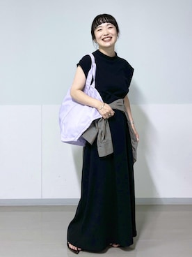 「アイテム（ワンピース/ドレス）」を使った、kinoさん（レディース・152cm・30代）の夏コーディネート