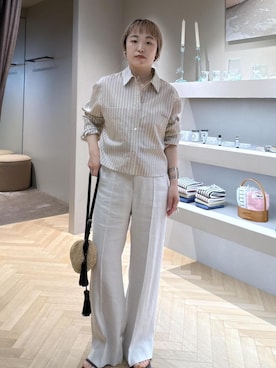 「女子会コーデ」｜kinoさん（レディース・152cm）の夏コーディネート