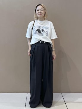 「アイテム（パンプス）」を使った、kinoさん（レディース・152cm・40代）の夏コーディネート