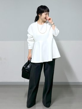 「エリッカニコラスビゲイ」｜kinoさん（レディース・152cm）の秋コーディネート