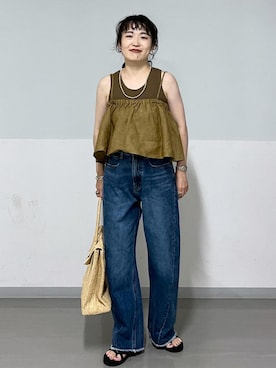 「ウォッシュ」｜kinoさん（レディース・152cm）の夏コーディネート