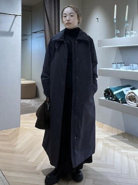 「アイテム（ダウンジャケット/コート）」を使った、kinoさん（レディース・152cm・40代）の冬コーディネート