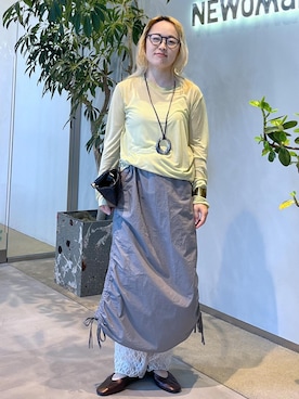 「アイテム（レギンス/スパッツ）」を使った、kinoさん（レディース・152cm）の夏コーディネート