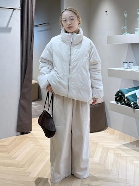 「アイテム（パンプス）」を使った、kinoさん（レディース・152cm）の冬コーディネート