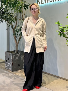 「アイテム（ブーツ）」を使った、kinoさん（レディース・152cm・40代）の夏コーディネート