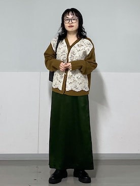 kinoさん（レディース・152cm）の冬コーディネート