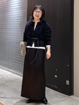 kinoさん（レディース・152cm）の冬コーディネート