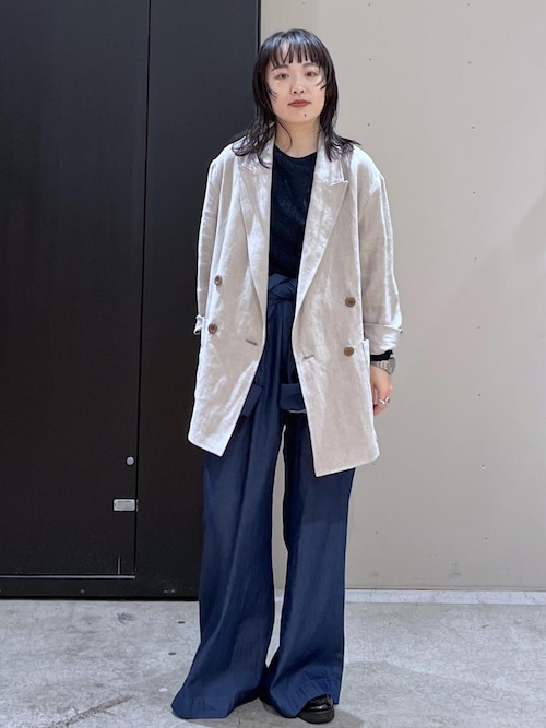 シャイニージャカードクロップドプルオーバー SALON adam et rope'｜シャイニージャカードクロップドプル