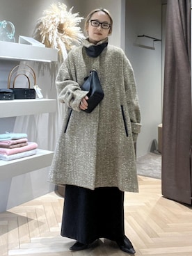 kinoさん（レディース・152cm）の冬コーディネート