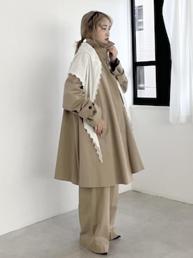 kinoさん（レディース・152cm）の冬コーディネート