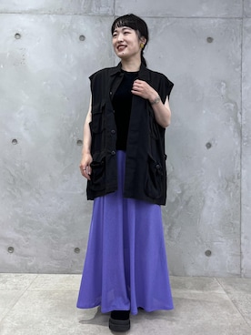 「ROTHCO（ロスコ）のアイテム」を使った、kinoさん（レディース・152cm）の夏コーディネート