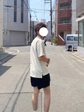 「ハーフパンツコーデ」｜Shoさん（メンズ・178cm）の冬コーディネート