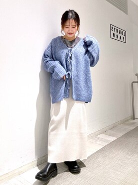 「アイテム（ピアス（両耳用））」を使った、marinさん（レディース・148cm・20代）の冬コーディネート