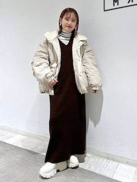 marinさん（レディース・148cm）の冬コーディネート