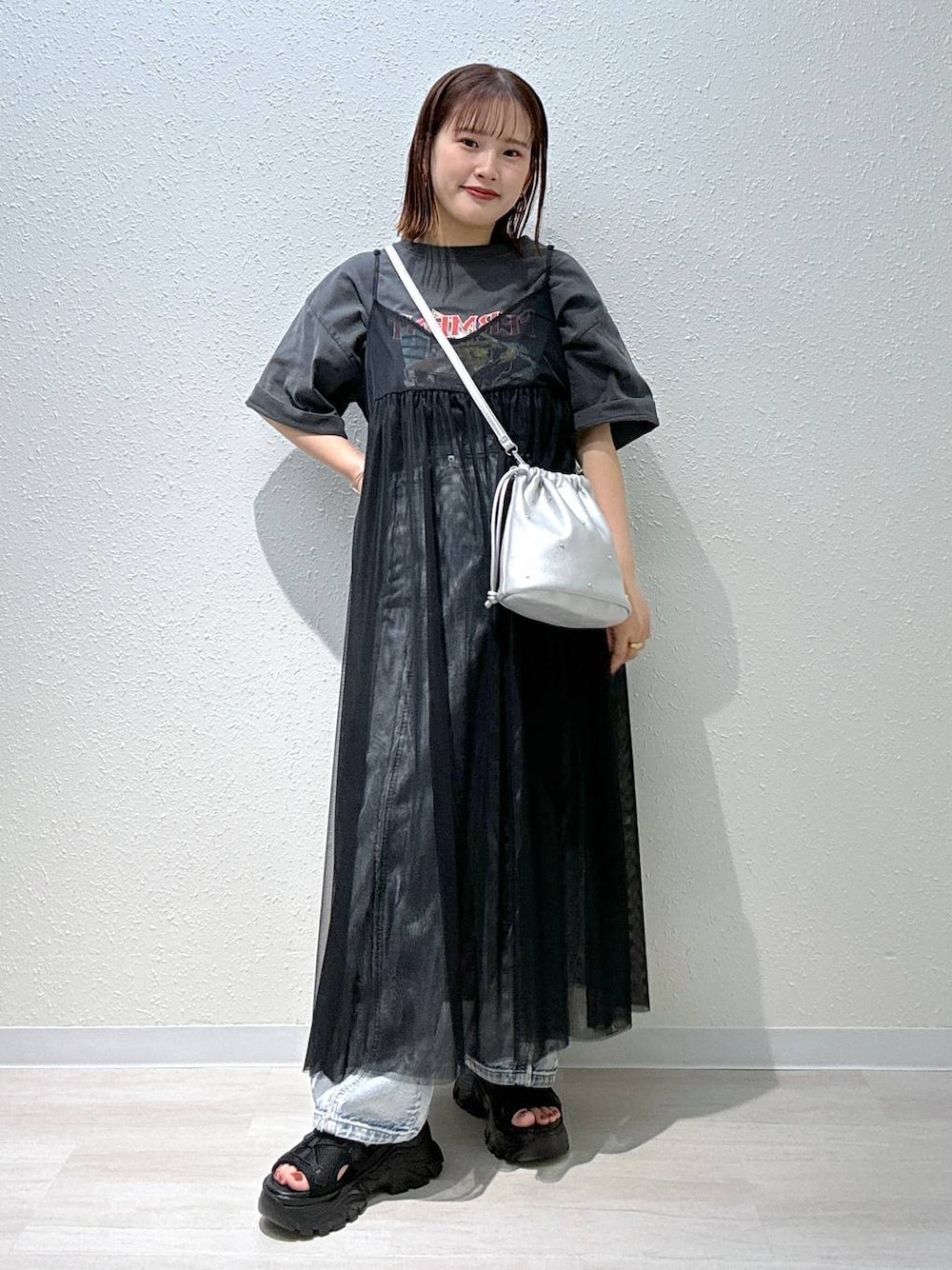 marin(LOWRYS FARM ルミネ荻窪)｜LOWRYS FARMのワンピースを使ったコーディネート - WEAR