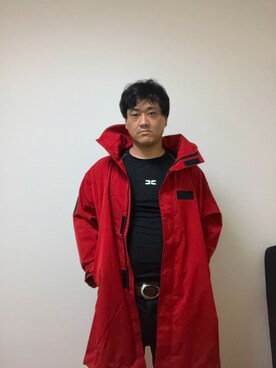 「ATTENTION（アテンション）のアイテム」を使った、長澤 匠さん（メンズ・170cm）の夏コーディネート
