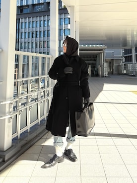 「アイテム（手袋）」を使った、小幡　天雅さん（メンズ・176cm・20代）の冬コーディネート