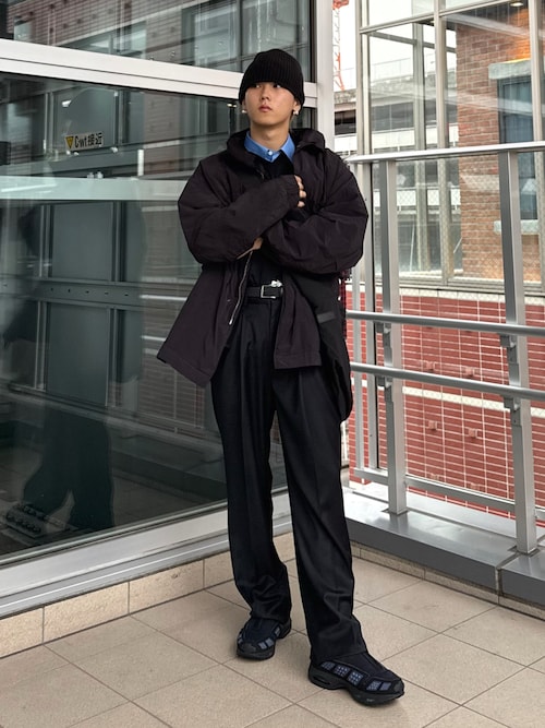 ATON AIR WEATHER SHORT MODS（モッズコート）｜ATON（エイトン