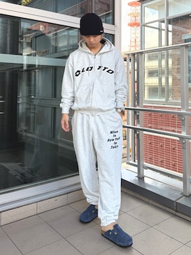 「アイテム（帽子）」を使った、小幡　天雅さん（メンズ・176cm）の秋コーディネート