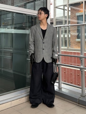 「アイテム（ファッション雑貨）」を使った、小幡　天雅さん（メンズ・176cm・10代）の秋コーディネート