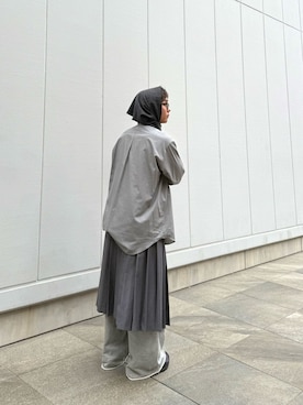 「アイテム（スカート）」を使った、小幡　天雅さん（メンズ・176cm）の冬コーディネート