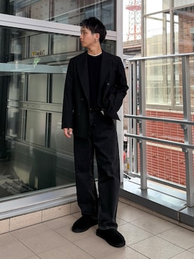 「アイテム（その他アウター）」を使った、小幡　天雅さん（メンズ・176cm・20代）の秋コーディネート