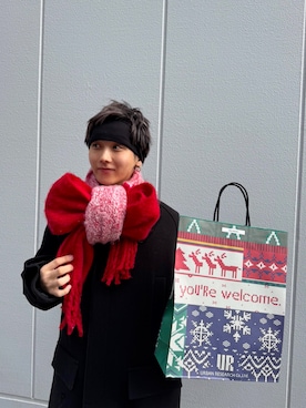 「アイテム（その他アウター）」を使った、小幡　天雅さん（メンズ・176cm・10代）の秋コーディネート