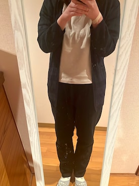 「アイテム（チノパンツ）」を使った、k3n3a5love1019さん（レディース・165cm）の秋コーディネート