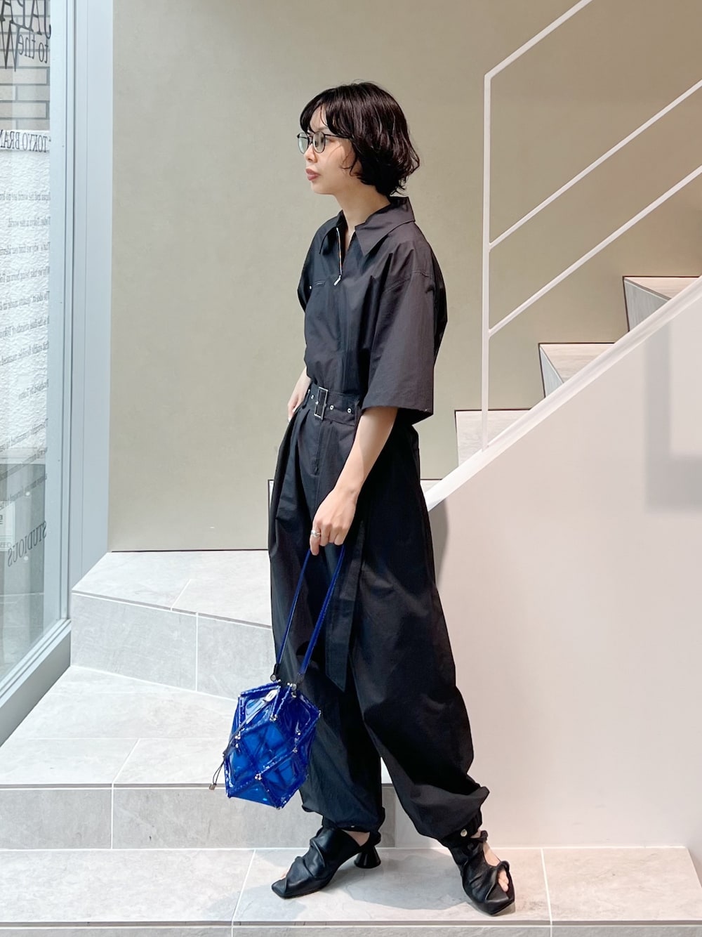 MATURED/マチュアード】ハーフスリーブジャンプスーツを使った人気